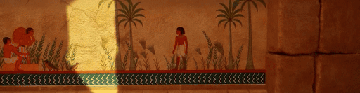 画像ギャラリー No.011のサムネイル画像 / 一人称と2D横スクロールが交差する。古代エジプトの壁画が動き出すアクションADV「Fresco」発表