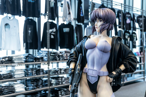 画像ギャラリー No.026のサムネイル画像 / 「攻殻機動隊展 Ghost and the Shell」内覧会レポート。アニメ全作品を横断的に網羅した見ごたえのある展覧会を，ARタチコマの解説付きで楽しめる