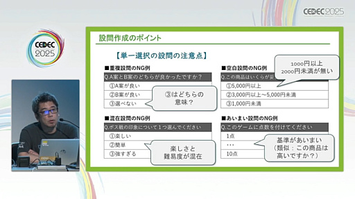 ꡼ No.023Υͥ / 桼ӥ塼򥲡̥ϤʼˤĤʤ뤿ˤϡӥ塼»ܤΥߥ󥰤ƥեȤ300ʾμӤ̤ƲCEDEC 2025