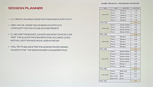 画像ギャラリー No.012のサムネイル画像 / 「ゲームのためのオーケストラ録音」の秘訣を，現役プロデューサーが徹底解説［GDC 2026］