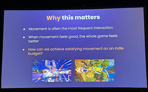 画像ギャラリー No.002のサムネイル画像 / インディーの予算でも「気持ちいい移動」は作れる。元Santa Monica Studioの開発者が語る，少ないリソースで実現するスムーズな移動の極意［GDC 2026］