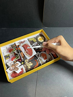 ���������꡼ No.003�Υ���ͥ������ / Ŵ�ľƤ�����ܡ��ɥ������TeppanDo�פ�Kickstarter�ǥ����ڡ���Ÿ���档��������Ǽ긷�ء��إ��Ȥäƿ��५���ɤ򤦤ޤ��Ҥä����֤���