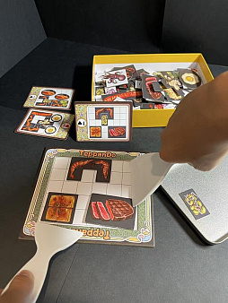 ���������꡼ No.006�Υ���ͥ������ / Ŵ�ľƤ�����ܡ��ɥ������TeppanDo�פ�Kickstarter�ǥ����ڡ���Ÿ���档��������Ǽ긷�ء��إ��Ȥäƿ��५���ɤ򤦤ޤ��Ҥä����֤���