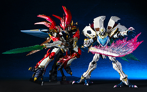 画像ギャラリー No.051のサムネイル画像 / ［レビュー］「METAL BUILD DRAGON SCALE サーバイン（白き秘宝）」ファンタジックで生体感のあるディテールが，唯一無二の存在感