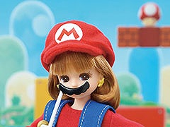 「リカちゃん」と任天堂の「スーパーマリオ」が再コラボ。新商品2種を4月18日に発売