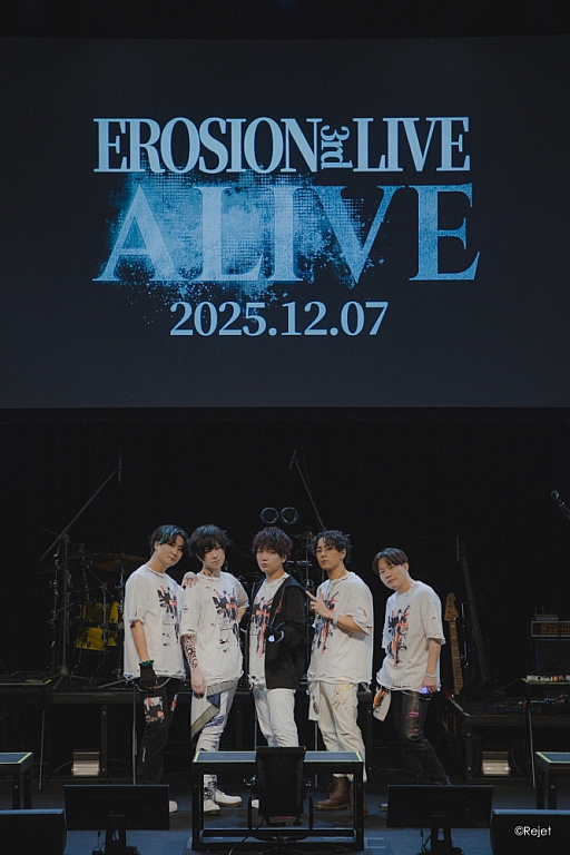 画像ギャラリー No.007のサムネイル画像 / 生バンドで深化する“5人の絆”。「CARNELIAN BLOOD」ライブイベント「EROSION 3rd LIVE『ALIVE』」<Day>レポート