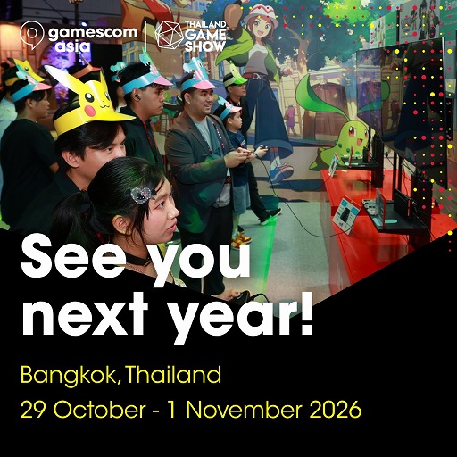 ꡼ No.002Υͥ / Υ।٥ȡgamescom asia x Thailand Game Show 2026ס2026ǯ1029111˥Х󥳥ǳ