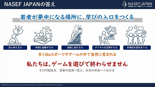 画像ギャラリー No.004のサムネイル画像 / eスポーツを通じて学びや挑戦の機会を若者に。NASEF JAPANが正会員制度導入と地方支部設立により，人材育成活動の本格的な全国展開を始動