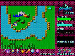 「EGGコンソール ハイドライド MSX2」本日配信。勇者ジムが神話伝説最強の悪魔バラリスの打倒を目指して冒険するアクションRPG