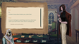 画像ギャラリー No.005のサムネイル画像 / 現実離れした船上で失われた過去を探り,帰るべき場所を見つける。女性同士の恋愛をテーマにしたビジュアルノベル「The Bitter End」発表