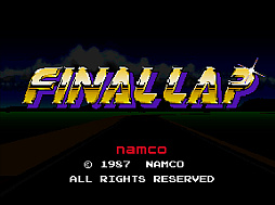 画像ギャラリー No.001のサムネイル画像 / アーケードアーカイブス版「ファイナルラップ」,3月26日配信。鈴鹿サーキットでF1のハイスピードバトルを楽しめる