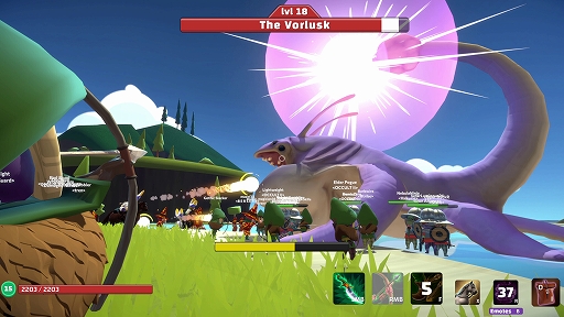 画像ギャラリー No.004のサムネイル画像 / 最大200人で冒険可能なローグライクADV「Minimo」が発表に。50種類のクラスで役割分担し，30分間でどこまで行けるか挑戦