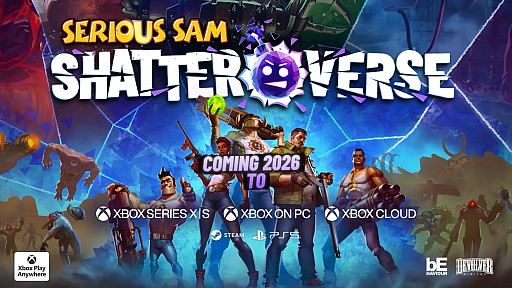 画像ギャラリー No.001のサムネイル画像 / 「Serious Sam」シリーズ最新作「Serious Sam: Shatterverse」が2026年に発売決定。5人の“サム”が並行世界から集結