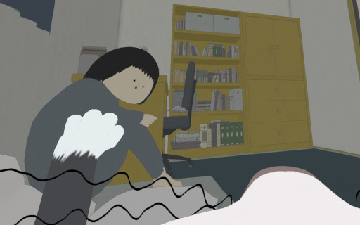 画像ギャラリー No.002のサムネイル画像 / 和田 淳氏が制作するVRストーリー作品「猫が見えたら」,4月3日にSteamでリリース。アニメーション,映画,インタラクティブ表現を融合