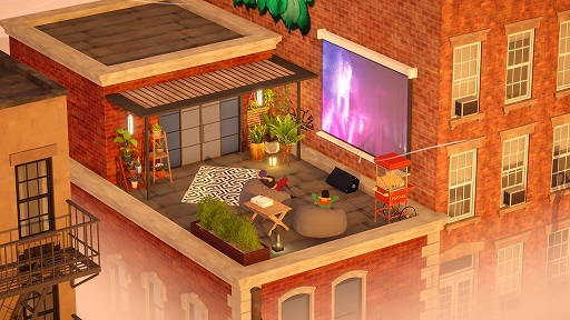 画像ギャラリー No.004のサムネイル画像 / チル系建築シム「High Above」，Steamで配信開始。時間や制約に縛られず，家具や小物で自分だけの隠れ家を彩ろう