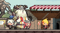 画像ギャラリー No.002のサムネイル画像 / デスクトップ放置型RPG「クルセイダークエスト:ヒーローズタウン」,Steamで配信開始。PC画面の片隅で街づくりと育成を楽しめる