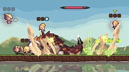 画像ギャラリー No.005のサムネイル画像 / デスクトップ放置型RPG「クルセイダークエスト:ヒーローズタウン」,Steamで配信開始。PC画面の片隅で街づくりと育成を楽しめる