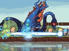 デスクトップ放置型RPG「クルセイダークエスト：ヒーローズタウン」，Steamで配信開始。PC画面の片隅で街づくりと育成を楽しめる