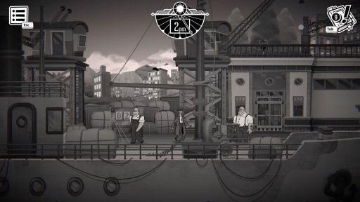 画像ギャラリー No.004のサムネイル画像 / 時間のループに囚われた探偵が事件の真相に迫る。文学×ノワールをテーマにした探偵ミステリーADV「ブラス・クーバスの死後依頼」，Steamで配信