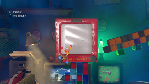 画像ギャラリー No.003のサムネイル画像 / 友情破壊系の2人協力アクション「連帯責任」，Switch版を4月30日に発売。2つの体がつながった「結合おもちゃ」が家からの脱出を目指す