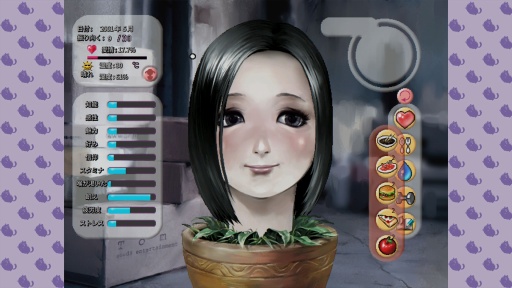 画像ギャラリー No.012のサムネイル画像 / ［プレイレポ］伝説の生首育成ゲーム，四半世紀の時を経て現代にリメイク。「TOMAK：Save the Earth Regeneration」さまざまな表情を見せる愛の女神と再会