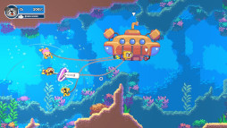 画像ギャラリー No.003のサムネイル画像 / 犬のダイバーとなり，深海のお宝を回収しよう。最大4人協力の2Dアクション「ソルティドッグ」，Steamストアページを公開