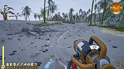 画像ギャラリー No.005のサムネイル画像 / ホームレスが愛犬と共に無人島生活に挑む。ゴミに覆われた島に再び命を吹き込むスローライフ型シム「Restore Your Island」，2026年4月9日に発売