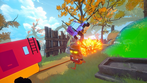 画像ギャラリー No.003のサムネイル画像 / ロープでつながれた車を操作して山頂を目指す。4人協力ドライビングゲーム「Dangerous Mountain Together」，Steamで配信開始