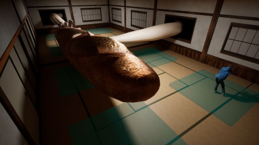 画像ギャラリー No.004のサムネイル画像 / 八尺様の12倍以上,約30mの超巨大怪異をコミカルに描く。アドベンチャーゲーム「百尺様」,4月中にSteamでリリース