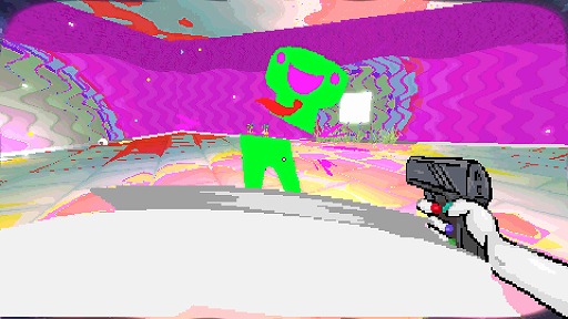 画像ギャラリー No.004のサムネイル画像 / 集中せよ,走れ,撃て。サイケデリックな演出と,圧倒的な爽快感が特徴のアーケードライクな新作FPS「TAMASHIKA」が本日発売