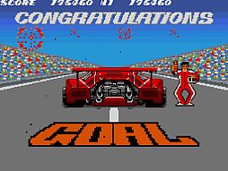 画像ギャラリー No.006のサムネイル画像 / アケアカ版「KONAMI RF2 Red Fighter」,4月16日配信。障害物や敵車を避けつつ燃料切れに注意して,全6ステージの走破を目指すレースゲーム