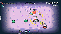 画像ギャラリー No.006のサムネイル画像 / 猫をなでるだけで攻撃が発動，世界を救うゆるかわシューティングゲーム「なでねこ」発表。2026年内に発売