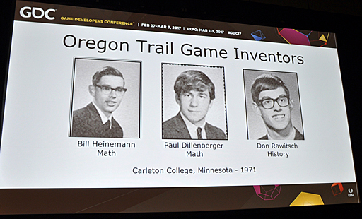 GDC 2017ϳȯԤǽζѥOregon Trailפ̤