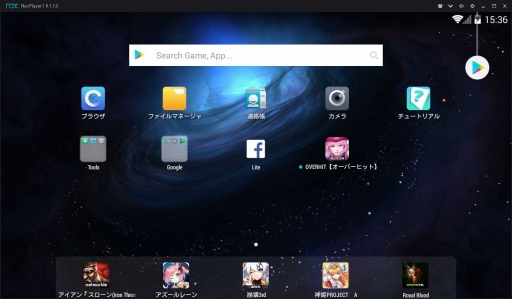 ���������꡼ No.014�Υ���ͥ������ / PC���Android���ץ꤬ư�������NoxPlayer�פε�ǽ���Ҳ�