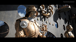 画像ギャラリー No.004のサムネイル画像 / 「Atomic Heart II」発表。Queenの名曲Don't Stop Me Nowに合わせて,ロボットたちの栄華と荒廃した世界観を紹介