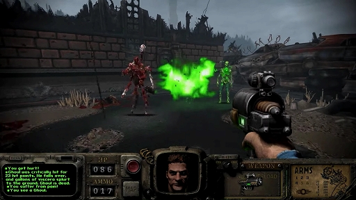 画像ギャラリー No.003のサムネイル画像 / ファンメイドMOD「Fallout: Bakersfield」,最新トレイラーを公開。ネクロポリスの攻防をGZDoomエンジンでFPSに昇華