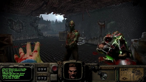 画像ギャラリー No.004のサムネイル画像 / ファンメイドMOD「Fallout: Bakersfield」,最新トレイラーを公開。ネクロポリスの攻防をGZDoomエンジンでFPSに昇華