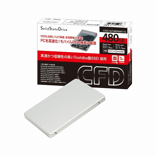 TLC NANDܤ2.5SSDȯ䡣CFD䰷