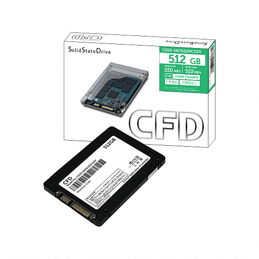 CFD䡤ȥ꡼ԾSATA 6Gbps³2.5SSDȯ