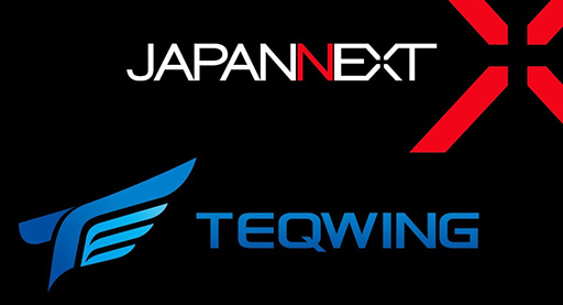 画像集 No.001のサムネイル画像 / JAPANNEXTがプロチーム「TEQWING」とスポンサー契約を締結