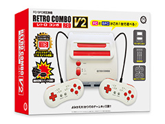 ファミコンとスーファミのゲームを1台でプレイできる互換機「レトロコンボ RED V2」が6月中旬に発売