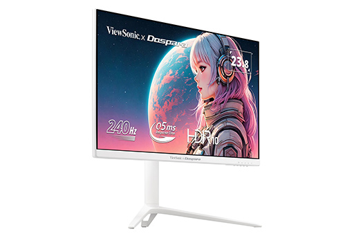 画像ギャラリー No.004のサムネイル画像 / 240Hz表示対応で2万円台のゲーマー向け液晶ディスプレイがViewSonicから。27インチと23.8インチの2サイズ