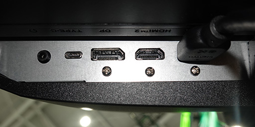 画像ギャラリー No.006のサムネイル画像 / 日本販売も視野に入れたASRockのゲーマー向け有機ELディスプレイは価格対スペック比に優れる