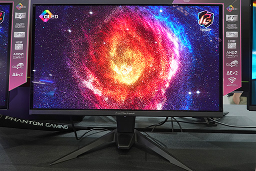 画像ギャラリー No.007のサムネイル画像 / 日本販売も視野に入れたASRockのゲーマー向け有機ELディスプレイは価格対スペック比に優れる
