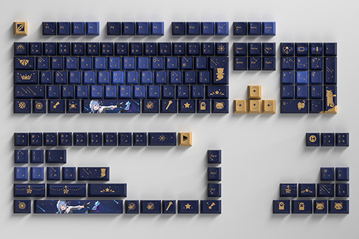 画像ギャラリー No.004のサムネイル画像 / 「星街すいせい」コラボデザインのキーキャップ&大判マウスパッドセットが7月5日発売