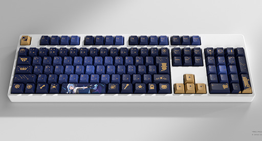 画像ギャラリー No.005のサムネイル画像 / 「星街すいせい」コラボデザインのキーキャップ&大判マウスパッドセットが7月5日発売