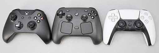 画像ギャラリー No.012のサムネイル画像 / Valveの新世代ゲームパッド「Steam Controller」をテスト。シンプルさとカスタマイズ性を兼ね備えた面白いゲームパッドだ