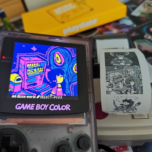 画像ギャラリー No.009のサムネイル画像 / 「ゆめにっき」からインスパイアされたゲームボーイカラー用新作ゲーム「Yume Tenshi」の物理版が予約を受付中