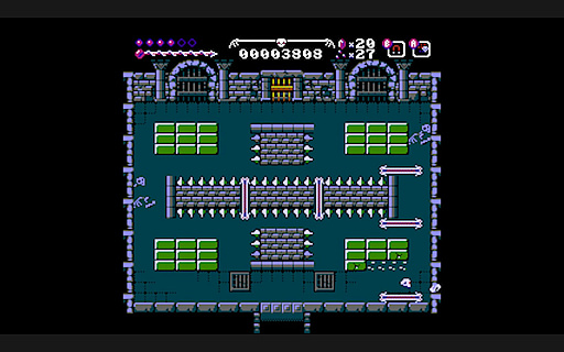 画像ギャラリー No.007のサムネイル画像 / ブロック崩し×メトロイドヴァニアの新作ファミコンゲーム発売。頭蓋骨をボール代わりに,探索やボス戦を繰り広げる