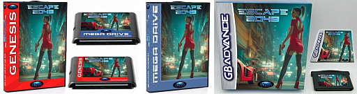 画像ギャラリー No.013のサムネイル画像 / メガドライブとGBA用の新作横スクロールアクション登場。サイバーパンク世界で復讐に燃える美女として無数の敵を倒す